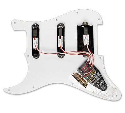 Фото EMG KH-20 BLACK  именная панель Kirk Hammett (81+2S) SET