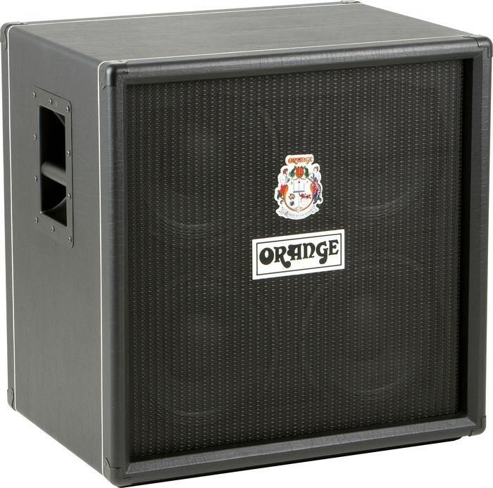Фото Акустический кабинет для бас гитары Orange OBC410 BK