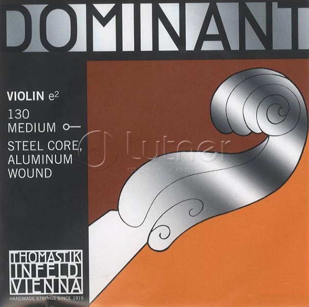 Фото Отдельная струна E/Ми Thomastik 130 Dominant для скрипки