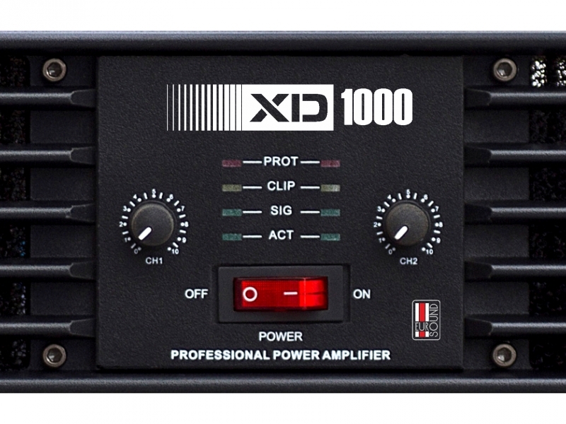 Фото Усилитель мощности EUROSOUND XD-1000