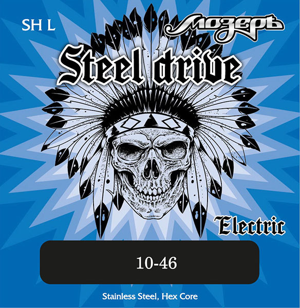 Фото Комплект струн для электрогитары Мозеръ SH-L Steel Drive