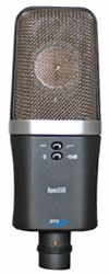 Фото Apex 550  студийный конденс микрофон с большой диафрагм, кардиоида, 20 - 20 кГц, SPL 126 дБ,