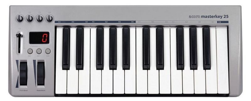 Фото MIDI клавиатура Acorn Masterkey 25
