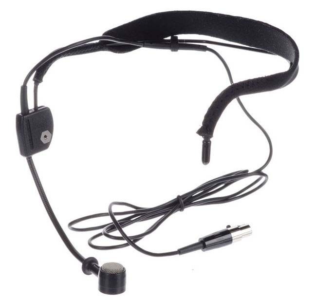 Фото SHURE WH20TQG динамический кардиоидный головной микрофон для радиосистем (разъем TQG)