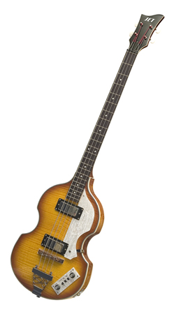Фото Бас гитара JET UVB 580 Hofner Beatle Bass цвет VS санберст
