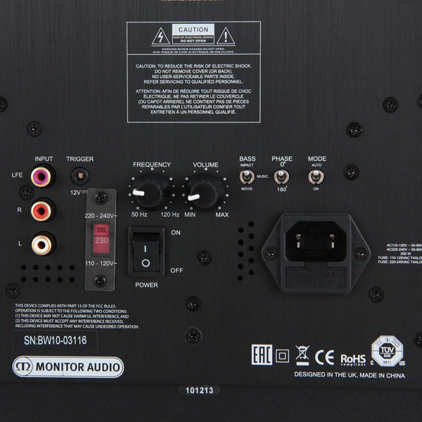 Фото Monitor Audio Bronze W10 Black Oak