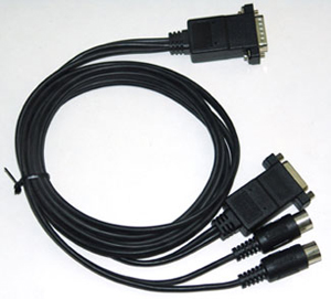 Фото Apex ASCC-8M  кабель для подключения MIDI устройства к PC ( 15M&15F - 2 DIN )