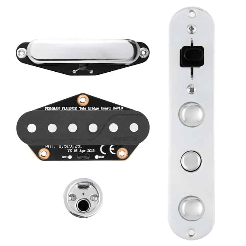 Фото Fishman PRF-TEL-GK1 Fluence Greg Koch Gristle-Tone Комплект звукоснимателей для электрогитары
