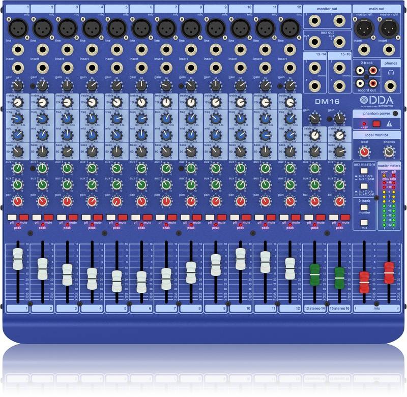 Фото Аналоговый микшер MIDAS DM16