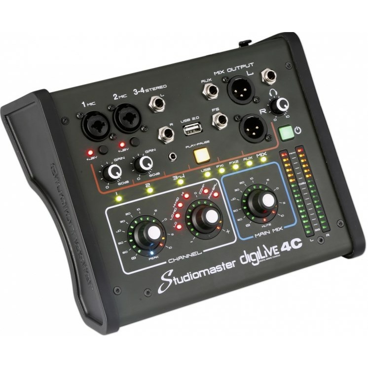 Фото Аналоговый микшер STUDIOMASTER Digilive 4CH