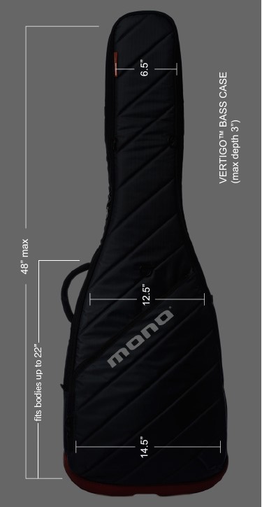 Фото Mono M80-VEG-BLK  Чехол для электрогитары VERTIGO