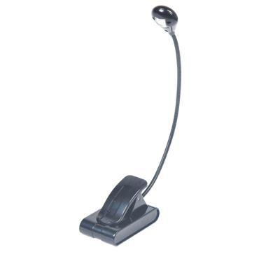 Фото NordFolk NML03  подсветка для нот, LED, гусиная шея, клипса, батарейки (3 х ААА)