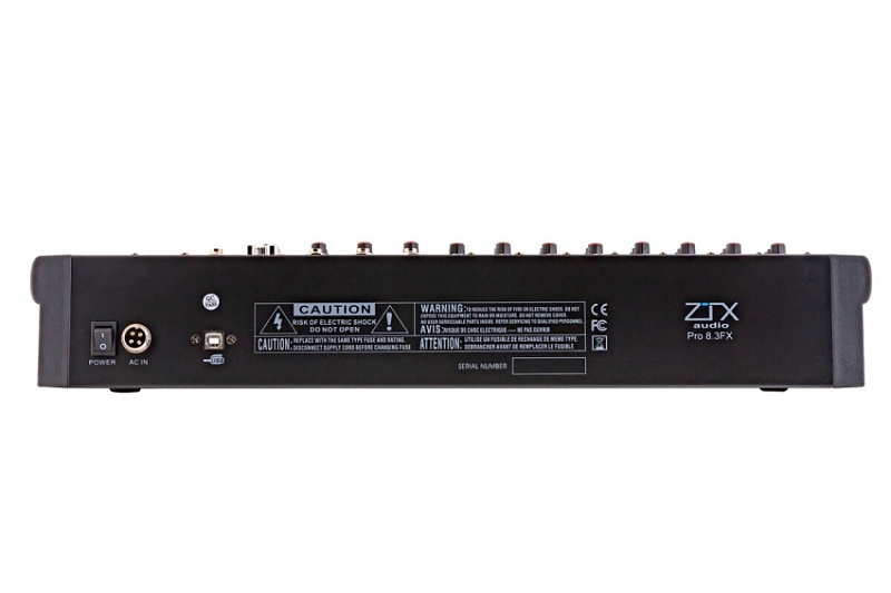 Фото Микшерный пульт ZTX audio Pro 8.3Fx