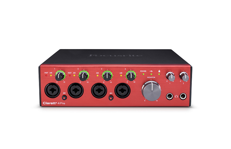 Фото Интерфейс FOCUSRITE Clarett+ 4Pre