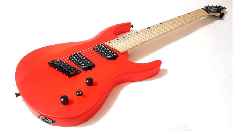 Фото Электрогитара Inspector Phoenix-7-multiscale-red