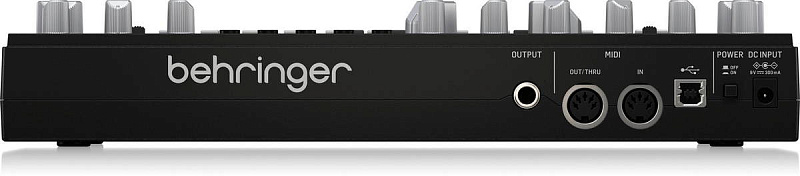 Фото Басовый аналоговый монофонический синтезатор BEHRINGER TD-3-BK