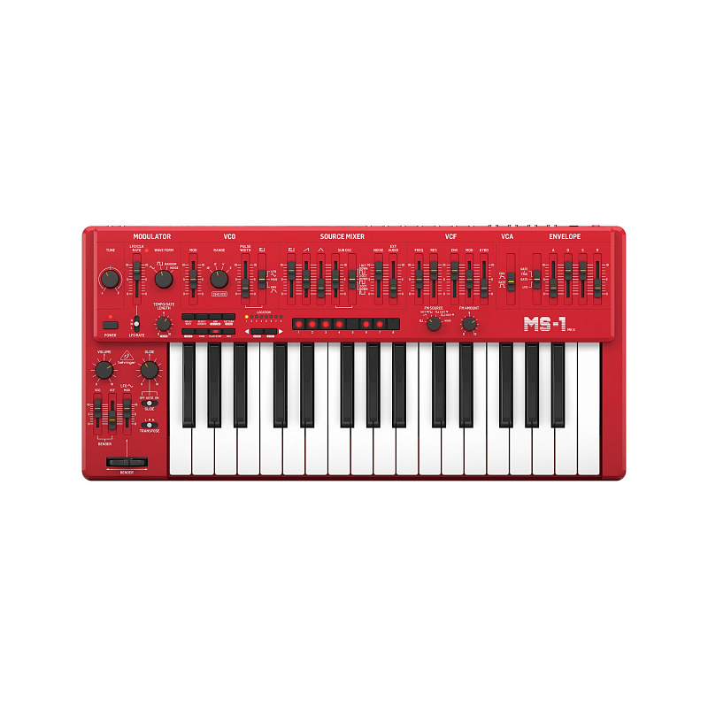 Фото Аналоговый синтезатор BEHRINGER MS-1 MK II-RD