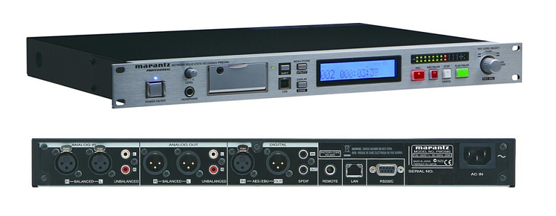 Фото Marantz PMD580/N1S Цифровой аудио рекордер