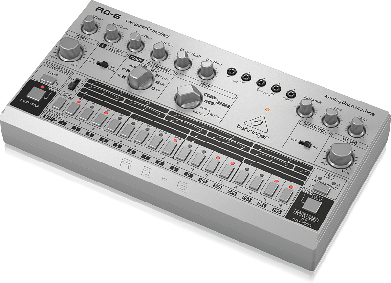 Фото Аналоговая драм-машина BEHRINGER RD-6-SR