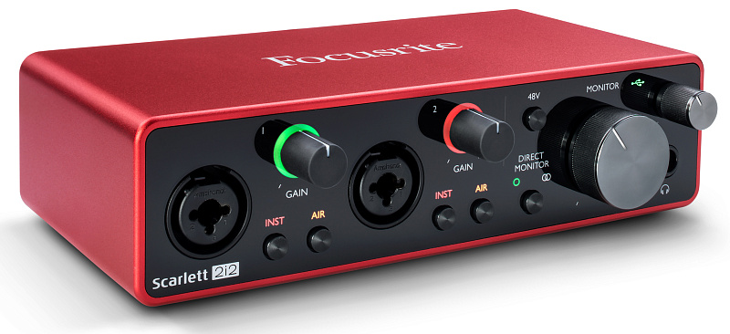 Фото FOCUSRITE Scarlett 2i2 3rd Gen