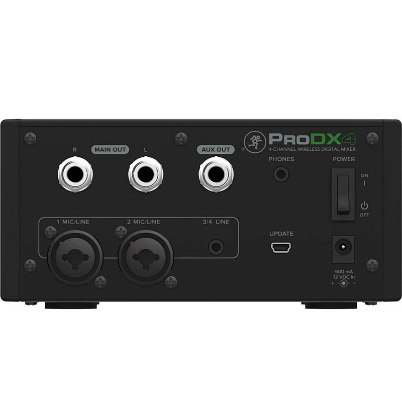 Фото MACKIE ProDX4 цифровой микшер с Bluetooth управлением