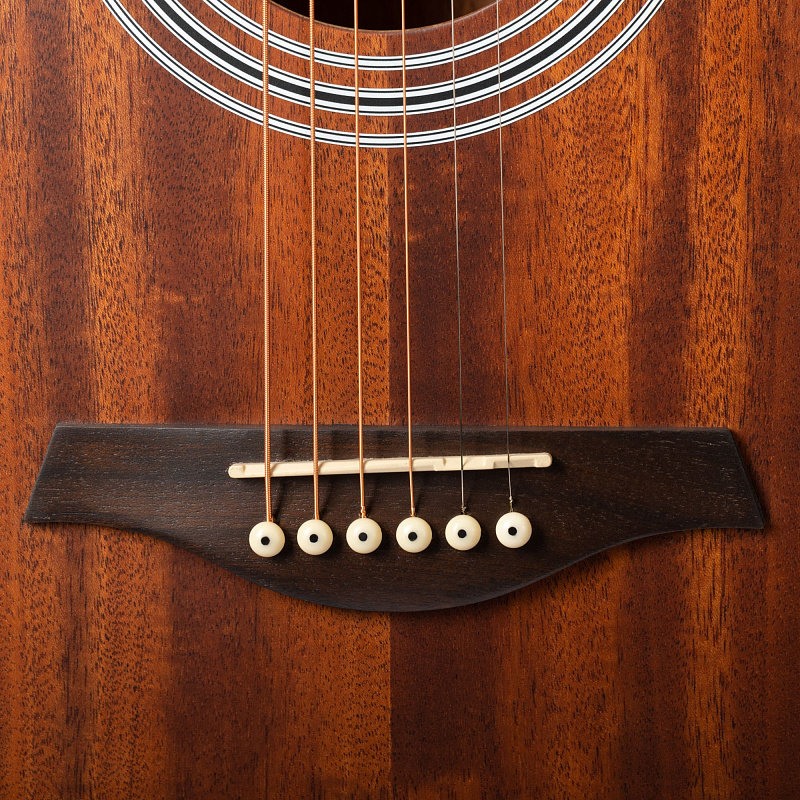 Фото Акустическая гитара. ROCKDALE Aurora D6 Satin All-Mahogany