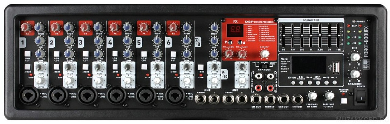 Фото EUROSOUND FORCE-600UFX