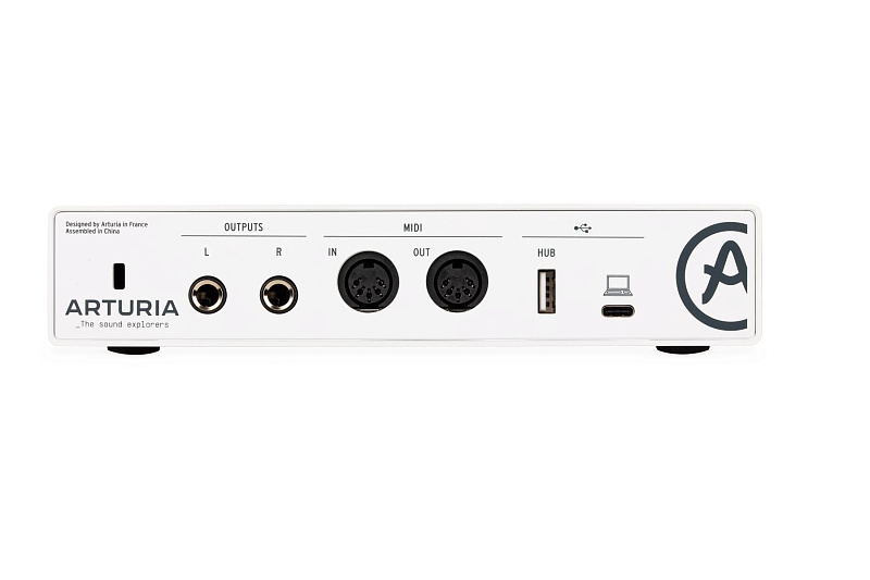 Фото Аудиоинтерфейс Arturia MiniFuse 2 White