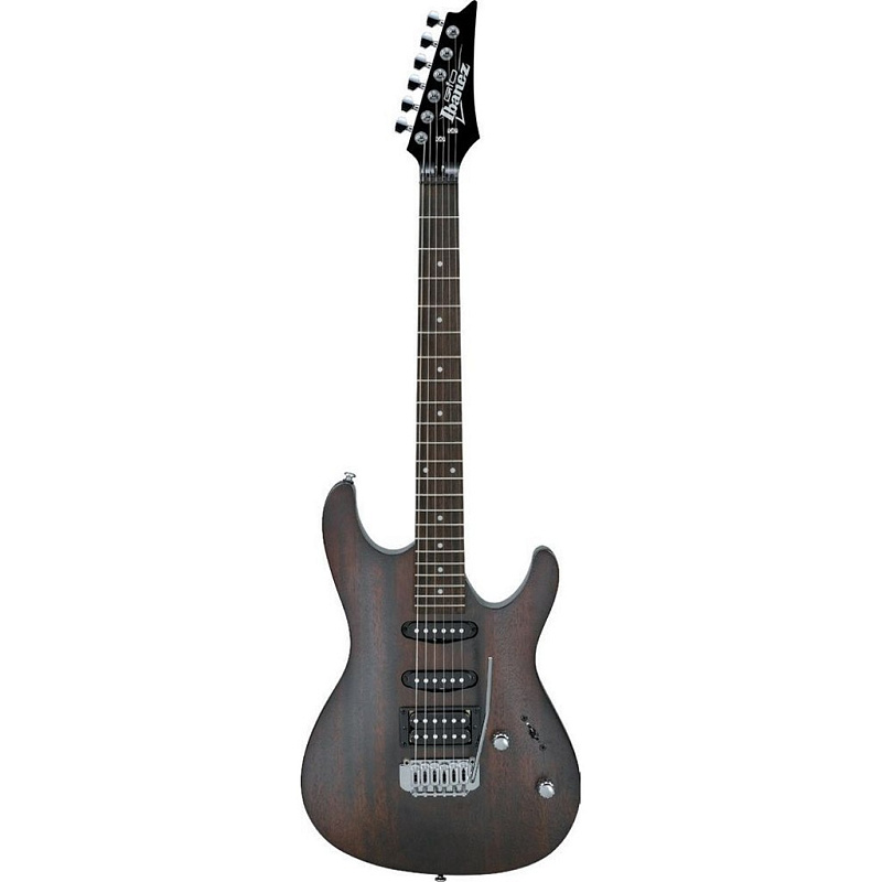 Фото IBANEZ GIO GSA60-WNF WALNUT FLAT электрогитара, цвет ореховый матовый