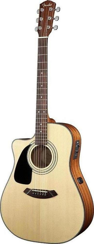Фото Акустическая гитара FENDER CD-100CE L/H NATURAL