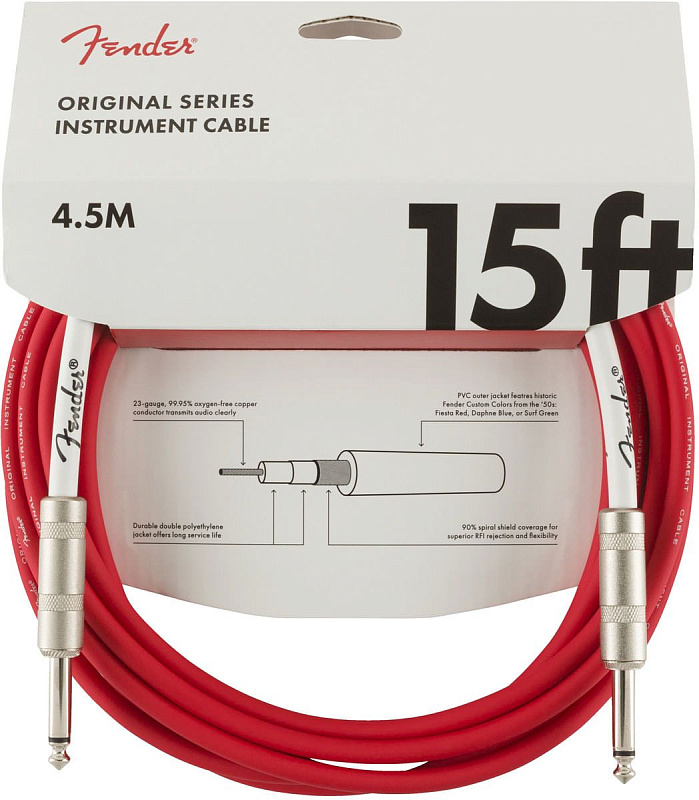 Фото FENDER 15` OR INST CABLE FRD
