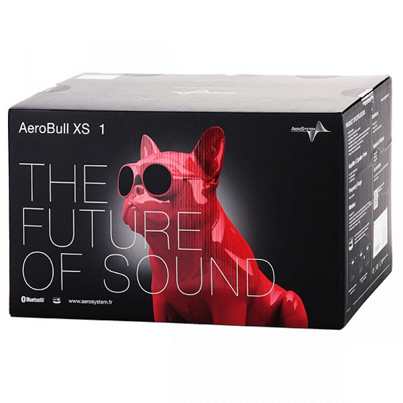 Фото Портативная акустическая система AEROSYSTEM Aerobull HD1 Glossy red