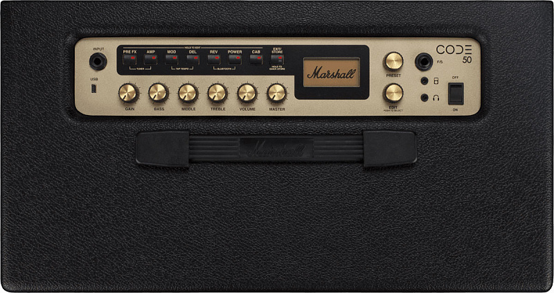 Фото MARSHALL CODE50 Моделирующий гитарный комбо, 50 Вт, 12”
