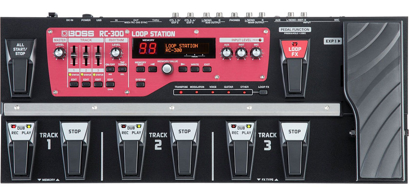 Фото Фразовый сэмплер Boss RC-300