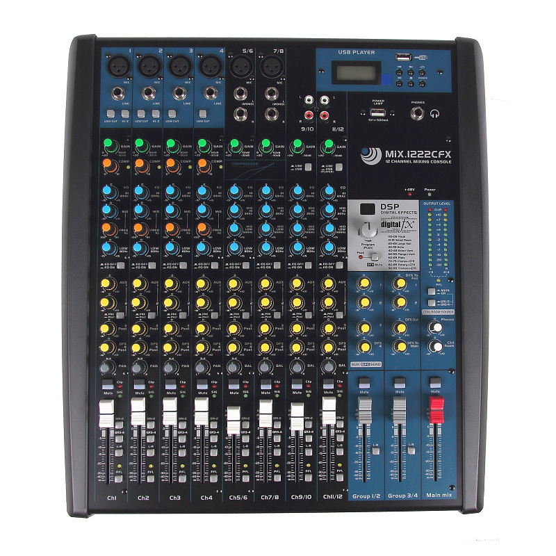 Фото Микшерный пульт Invotone MiX.1222CFX