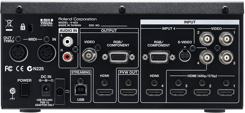 Фото ROLAND V-4EX цифровой видео микшер