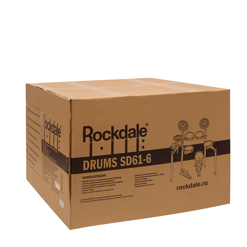 Фото Электронная ударная установка ROCKDALE DRUMS SD61-6
