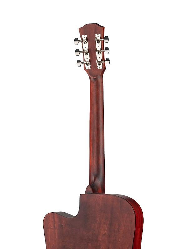 Фото FT-221-3TS Акустическая гитара 41", с вырезом, санберст, Fante