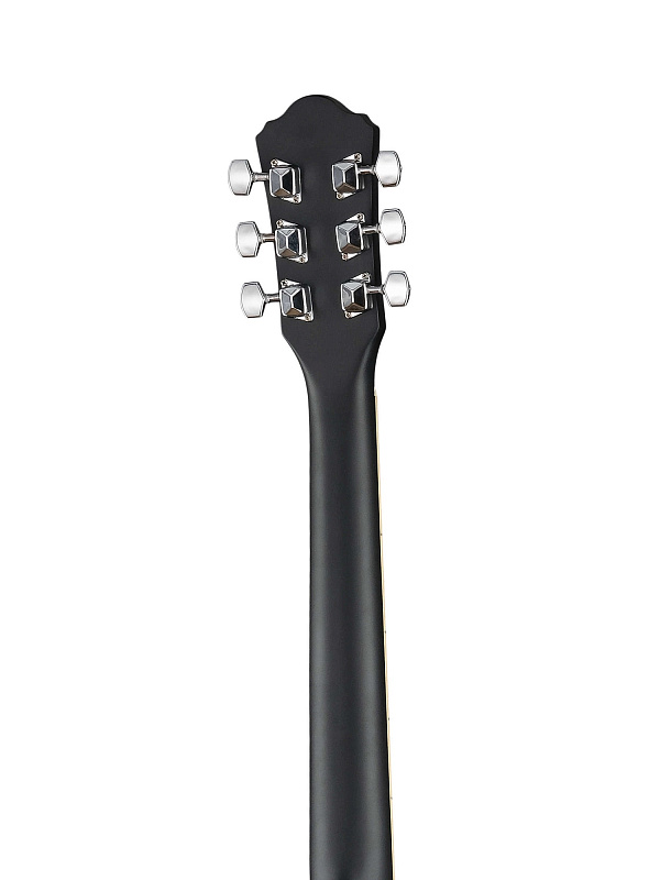 Фото HS-3911-BK Акустическая гитара, с вырезом, черная, Naranda