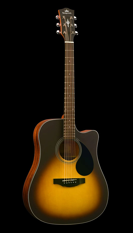 Фото Электроакустическая гитара KEPMA EDCE Sunburst