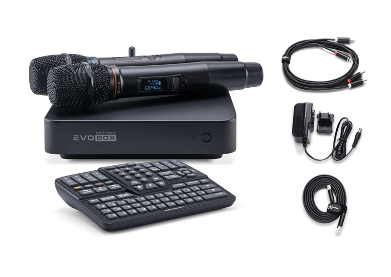 Фото Караоке система Evolution EVOBOX Plus Black