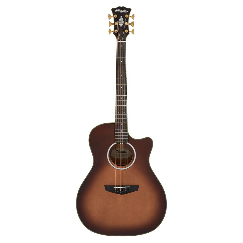 Фото Электроакустическая гитара с чехлом D'Angelico Excel Gramercy Autumn Burst