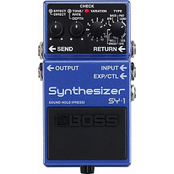 Полифонический синтез гитарных тембров Boss SY-1 SYNTHESIZER Sound Tryout