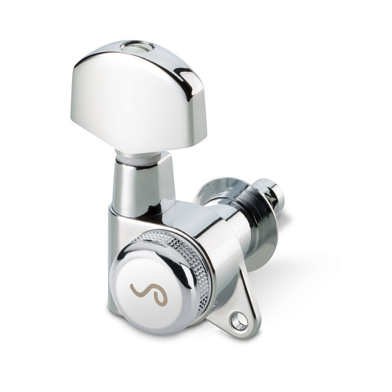 Фото Комплект одиночной колковой механики Schaller 10020223.02.52 M6 135 Locking 19,5