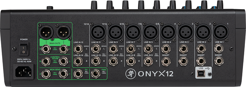 Фото Микшер MACKIE ONYX12