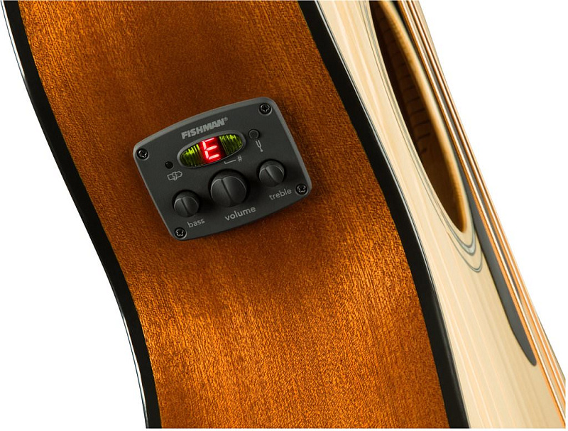Фото Fender CB-60SCE Bass Natural LR