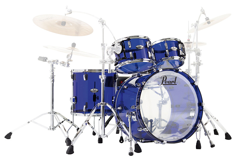 Фото Ударная установка Pearl CRB524P/ C742 из 4-х барабанов, цвет Blue Sapphire, без стоек