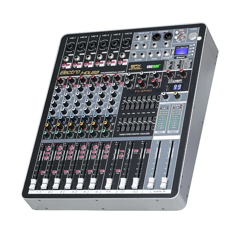 Фото Аналоговый микшер CRCBOX FX-6 PRO
