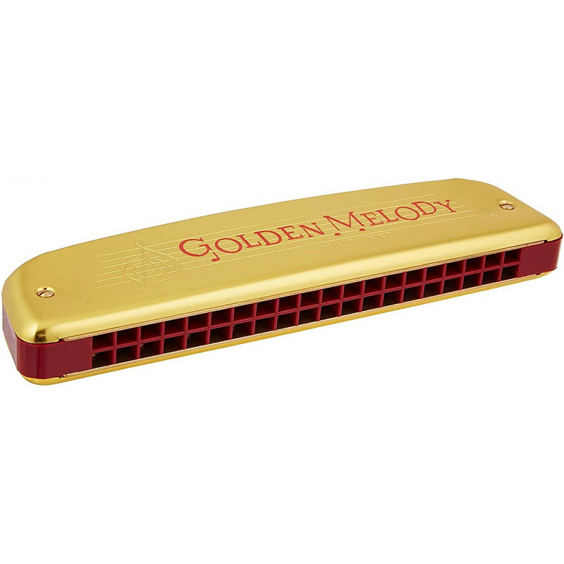 Фото HOHNER Golden Melody 2416/40 C - Губная гармоника тремоло Хонер