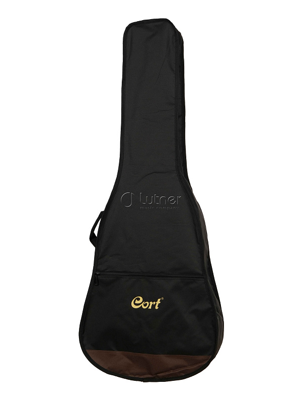 Фото Gold-A8-WCASE-LB Gold Series Электро-акустическая гитара,с вырезом, санберст, с чехлом, Cort